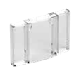 Крышка защитная MC1E 9-38 / MC1G 120-630 прозр. SchE MPC38