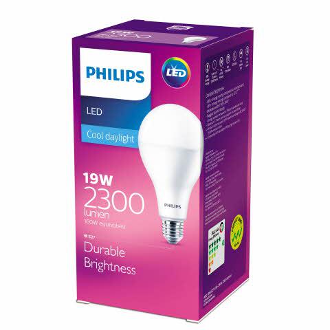 Лампа светодиодная LEDBulb 19W E27 6500К 230В A80 Philips 929002004149