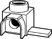 Переходник SZ-AST6I штыр. бок. 6-25мм ABB 2CDL200001R2503