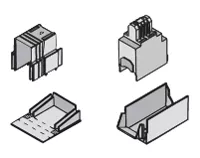 Комплект клеммных крышек OZXB3K (уп.3шт) ABB 1SCA022264R0440