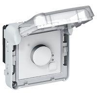 Механизм термостата 1-м СП Plexo IP55 сер/бел Leg 069508
