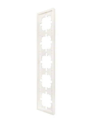 Рамка 5-м ZIMA горизонт. сл. кость LEZARD 704-9000-150 фото 2