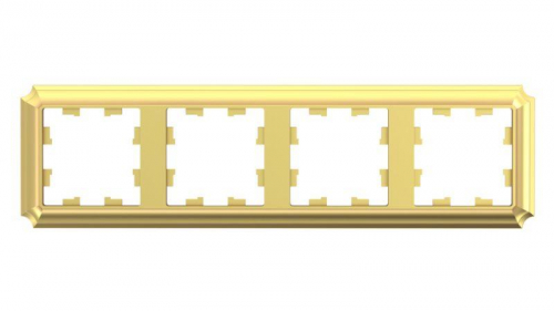 Рамка 4-м AtlasDesign Antique универс. зол. SE ATN101604