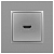 Розетка 14-3114-03 HDMI Elegance алюм. ЭРА Б0034334