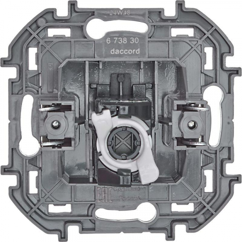 Розетка компьютерная Inspiria RJ45 кат.6 UTP механизм бел. IEK 673830 фото 4