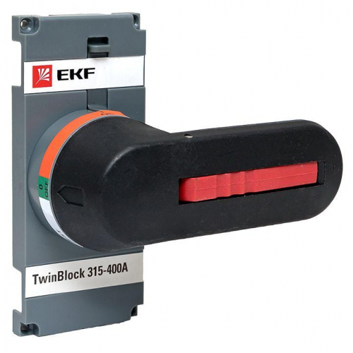 Рукоятка управления для прямой установки на рубильники TwinBlock 315-400А PROxima EKF tb-315-400-fh фото 4