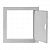 Люк ревизионный 200х200 металл Basic EKF lm-200x200