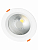 Светильник встраиваемый "Даунлайт" LED DCL-01-040 40 Вт, 4000 К, 80 Ra, IP20, прозрачный расс., TDM