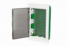 Корпус встраиваемый City9 Box IT 3 ряда 36мод. 2 розетки с прозр. дверцей SE EZ9E312S2FIT
