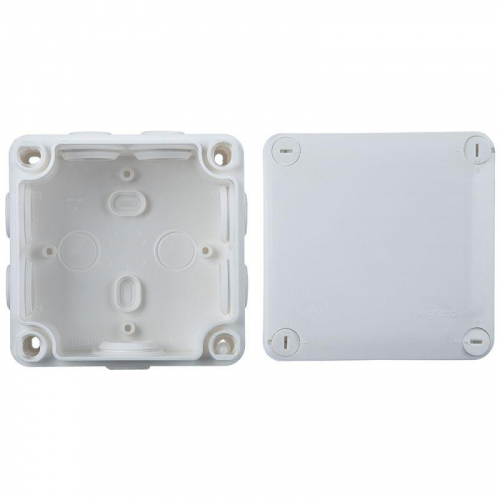 Коробка распределительная 105х105х55мм Plexo IP55 бел. Leg 092023 фото 3