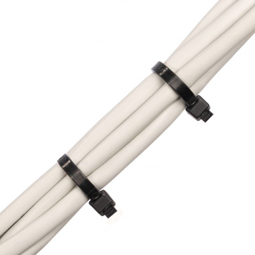 Хомут нейлоновый НСС EasyFix 8х450 черн. (уп.100шт) Fortisflex 89927 фото 4