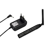 Усилитель SMART-DMX-Transmitter Black 5В XLR3 Female 2.4G IP20 метал. черн. Arlight 028416