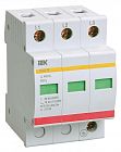 Ограничитель перенапряжения ОПС1-D 3P IEK MOP20-3-D