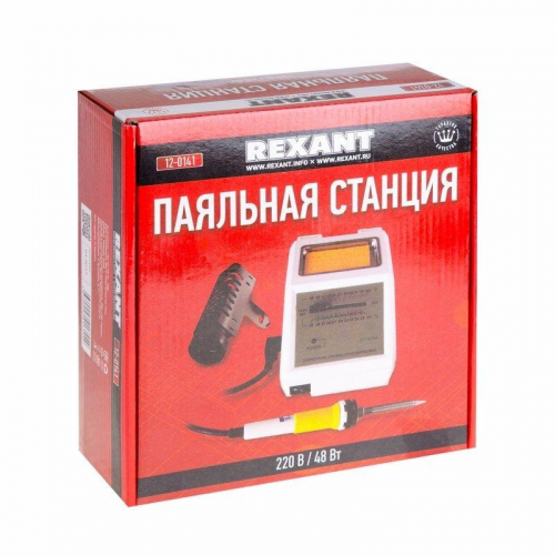 Станция паяльная 150-480С 220В/48Вт ZD-929A REXANT 12-0141 фото 4