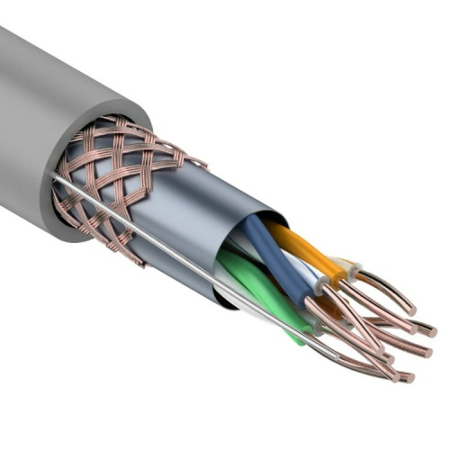 Кабель SFTP 4PR 24AWG, CAT5e (бухта 305 м) | 01-0342 | REXANT