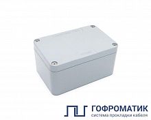 Коробка ответвительная 120х80х60 IP66/67 алюм. ГОФРОМАТИК zeta30392
