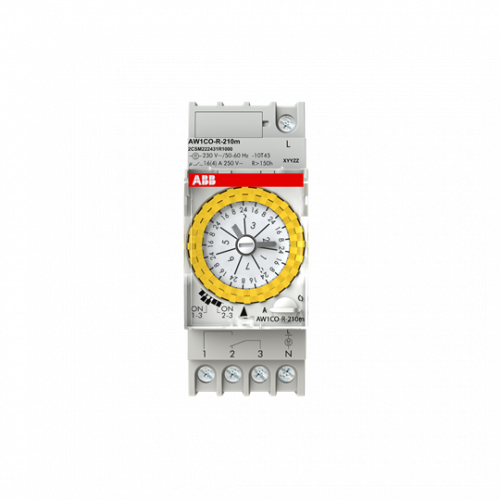 Реле времени недельное AW1CO-R-210m ABB 2CSM222431R1000