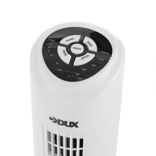 Вентилятор колонный 45Вт подставка круглая д/у управление DUX 60-0217 фото 4