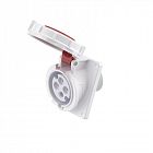 Розетка СП 16А 400В 4п 3P+E IP67 с наклоном DKC DIS4181666