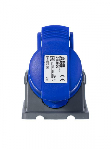 Розетка наружн. уст. 16А 2P+E IP44 ABB 2CMA193098R1000 фото 2