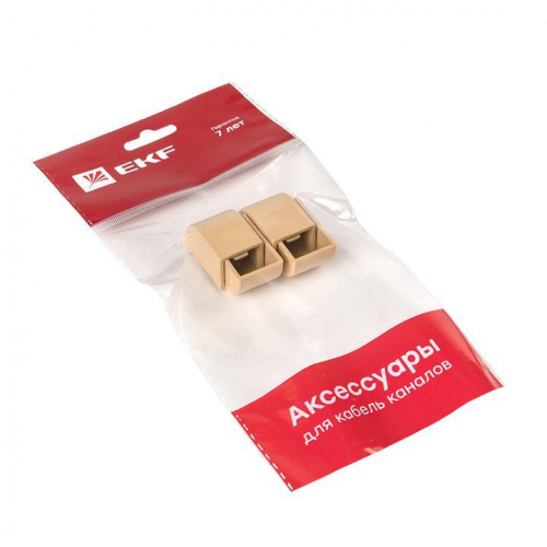 Заглушка 16х16 под свет. дерево Plast PROxima (уп.4шт) EKF ecl-16-16x4 фото 6