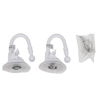 Подставка ULI-P UFP-M01R-150 WHITE POLYBAG SET2 для светильника на присоске трубка L150 бел. (уп.2шт) Uniel UL-00010109