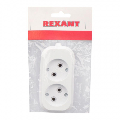 Колодка удлинителя 2-м без заземл. Rexant 11-8701 фото 5