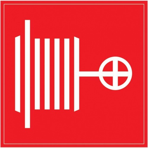 Знак "ПК" 150х150 IEK YPC10-POGKR-5-010