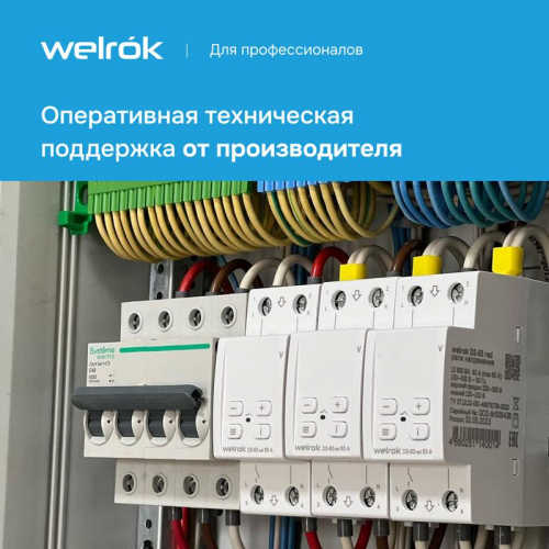 Реле напряжения D2-63 TN (с транзитом нуля) Welrok 4660251141899 фото 11