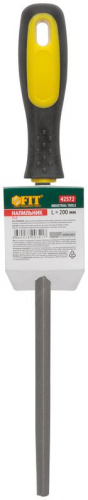 Напильник прорезиненная ручка трехгранный 200мм FIT 42572 фото 3