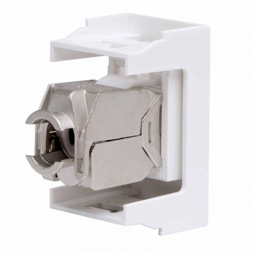Розетка компьютерная 1-м 1мод. Viva RJ45 кат.6 экранир. бел. DKC 45068 фото 3