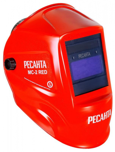 Маска сварочная МС-2 RED Ресанта 65/117 фото 2