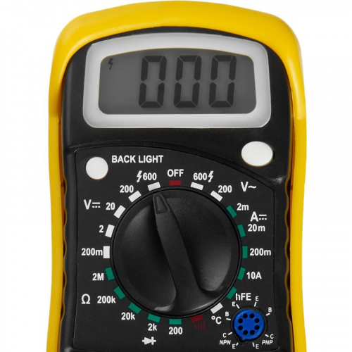 Мультиметр цифровой Master MAS838L IEK TMD-3L-838 фото 9