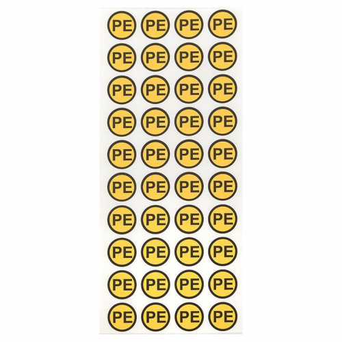 Наклейка PE d20мм EKF an-2-08 фото 3