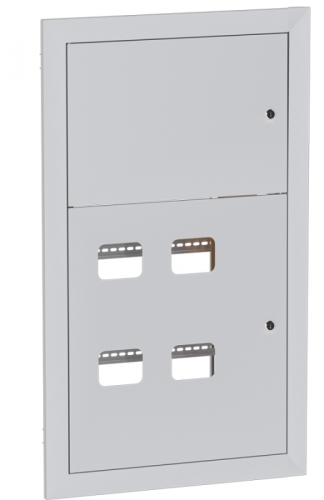 Щит этажный 4кв. без слабот. отсека (1000х650х150) Basic EKF mb28-v-4r