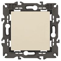Кнопка 10АХ-250В Elegance сл. кость 14-1111-02 ЭРА Б0047863