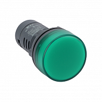 Лампа светосигнальная SB7 d22мм 220В AC/DC LED зел. моноблочная SE SB7EV03MPU