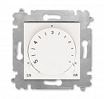 Терморегулятор Levit 16А с поворотной ручкой жемчуж./ледяной ABB 2CHH920003A6068
