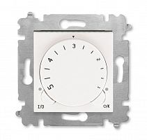 Терморегулятор Levit 16А с поворотной ручкой жемчуж./ледяной ABB 2CHH920003A6068