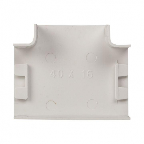 Угол T-образный 40х16 бел. Plast PROxima (уп.4шт) EKF tchw-40-16x4 фото 3