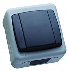 Выключатель одноклавишный с винтовым зажимом IP55 Makel 36064001