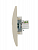 Розетка компьютерная СП Deriy RJ45 крем. LEZARD 702-0303-139