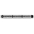 Патч-панель 19дюйм 1U CAT6A 24 порта RJ45 экранир. DKC RN6APPF241
