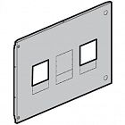 Панель лицевая мет. XL3 4000 DPX3 630 съем. верт. (1 2) Leg 021064