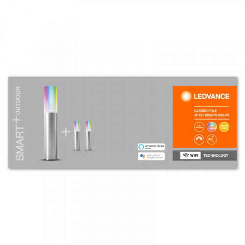Светильник светодиодный SMART WIFI GARDEN POLE 3 элемента RGBW 3PEXT LEDVANCE 4058075478251 фото 4