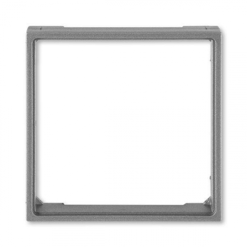 Накладка Levit для механизма подсветки LED сталь ABB 2CHH660070A4069