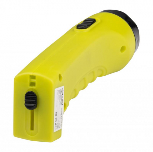 Фонарь аккумуляторный ручной AccuF2-L04-gn 4LED 2 режима: 100проц./25проц. аккум. 0.4А.ч выдвижная вилка индикатор зарядки зел. ФАZА 2857859 фото 8