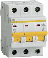 Выключатель автоматический модульный 3п C 5А 4.5кА ВА47-29 IEK MVA20-3-005-C