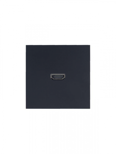 Розетка HDMI 1-м СП ZIMA IP20 механизм черн. бархат LEZARD 704-4288-203
