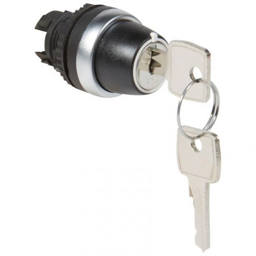 Тумблер с ключом 2п 90град. голуб. Osmoz Leg 023955